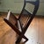 Mid-Century Modern Vtg Danish Modern Mid Century Teak Magazine Rack Record Holder For Sale - Image 3 of 5