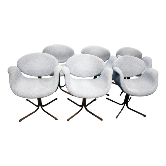 6 Midi Tulip Arm Chair by Pierre Paulin for Artifort, the Netherlands C1960 For Sale