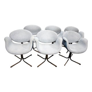 6 Midi Tulip Arm Chair by Pierre Paulin for Artifort, the Netherlands C1960 Price Is Each Chair For Sale
