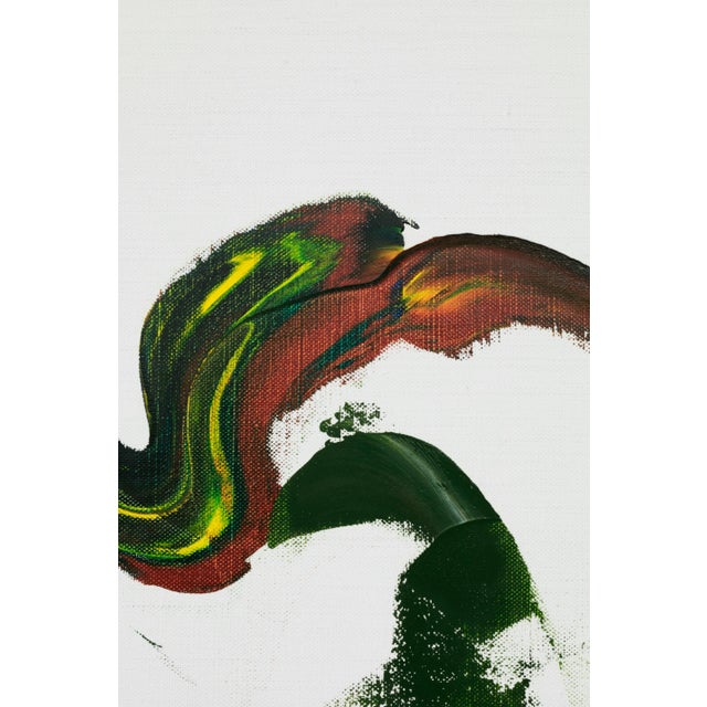 "Taking Hours to Wind Down" Large Abstract Oil Painting by Simon Findlay For Sale - Image 12 of 12