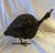 Vintage Showroom Sample Guinea Fowl Made from Reclaimed Steel. Unique Scrap Metal Art Piece. Made in Africa by Mubari.