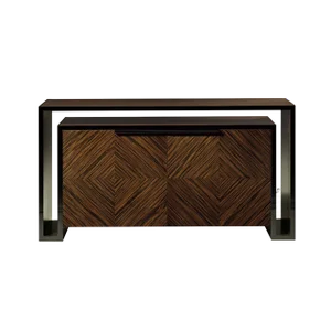 Double U Sideboard with 5 Drawers by Luísa Peixoto