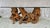 Vintage Sculptural Natural Burlwood Root Dining Table With Rectangular Glass Top For Sale - Image 4 of 18
