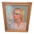 Vintage Framed Oil Painting on Canvas of Blonde Woman For Sale