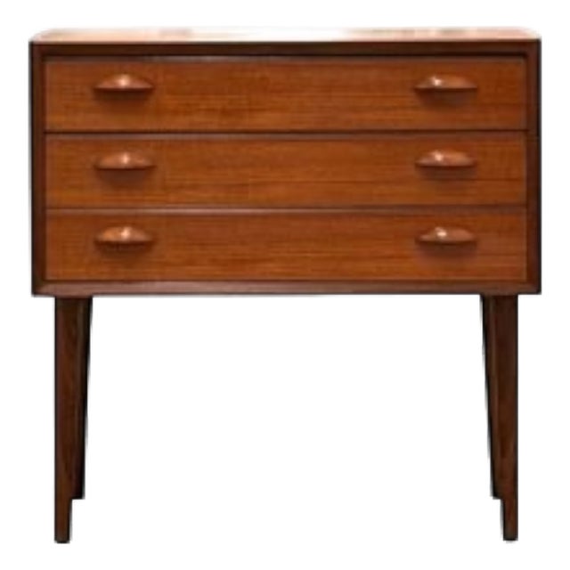 Danish Teak Chest of Drawers attributed to Arne Vodder, Denmark, 1960s For Sale