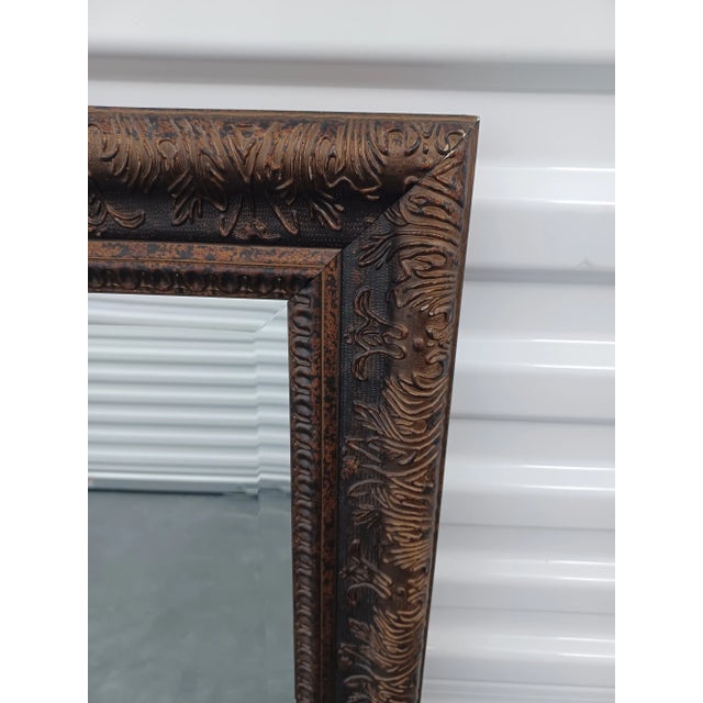 Late 20th Century Vintage Beveled Mirror For Sale - Image 5 of 6