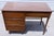Mid-Century Modern Mid Century Modern Walnut Writing Desk For Sale - Image 3 of 10