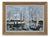 French Post-Impressionist Artist, Petit Port du Havre, 1965, Oil on Canvas, Framed For Sale
