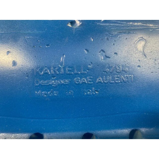 Blue Model 4794 Armchair by Gae Aulenti for Kartell, 1974 For Sale - Image 7 of 8