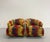 Postmodern Vintage Postmodern Geometric Upholstered Swivel Chairs – Set of 4 For Sale - Image 3 of 8