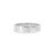 Metal Cartier 18k White Gold Love Ring, Size 5 Small Model 1 Diamond Band For Sale - Image 7 of 9