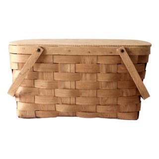 Vintage Basketville Picnic Basket For Sale