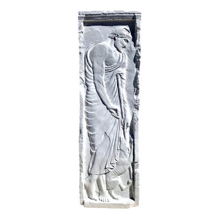 Sculpture of Stele, Alxenor of Orcomeno, 20th Century, Plaster For Sale