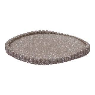 Alna Speckled Dark Taupe Catchall Tray For Sale