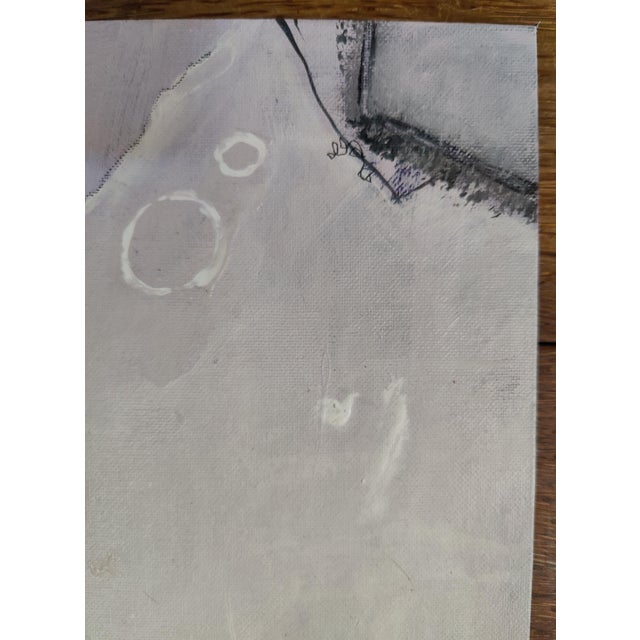 Original Oil Painting Abstract Geometric by Gloria T Roberts For Sale - Image 4 of 11