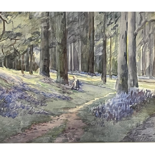 Watercolor by Beatrice S. Bullock Uk Watercolor Artist For Sale - Image 4 of 6