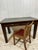 Oak Banker's Desk with Drawers, Leather Insert and Chair, 1955, Set of 2 For Sale - Image 11 of 16