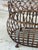 Contemporary Vintage Rusted Patina Iron Jardinière With Paw Feet For Sale - Image 3 of 12