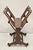 Antique American Victorian Carved Black Walnut Adjustable Folio Print Stand For Sale In Philadelphia - Image 6 of 12