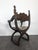 Italian Baroque Curule Chairs, Set of 2 For Sale - Image 4 of 10