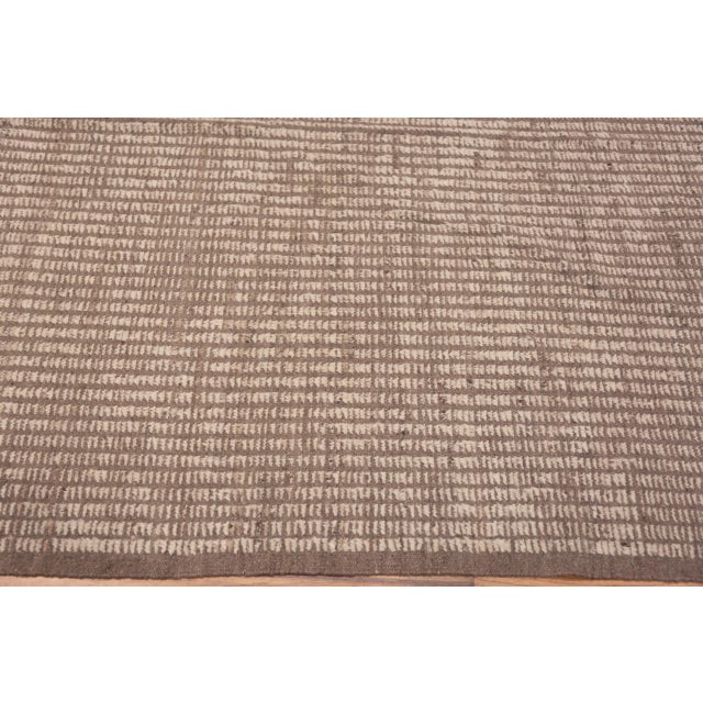 Contemporary Oversized Contemporary Minimalist Abstract Rug For Sale - Image 3 of 7