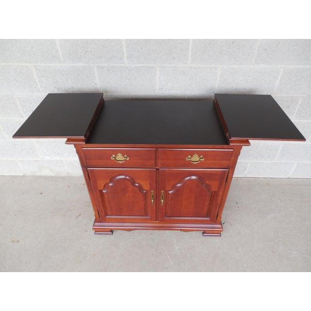 Stanley Furniture American Craftsman Collection Cherry Rolling Server