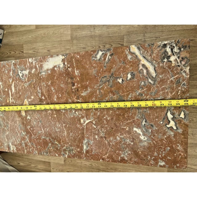 Late 19th Century Victorian Marble-Top Console Table With Spool Turned Legs For Sale - Image 9 of 11