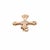 Antique Victorian 10k Gold Engraved Cross Pendant for a Necklace For Sale - Image 14 of 14