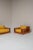 Mid-Century Modern Italian 2-Seater Lounge Chair in Yellow Upholstery, 1970s For Sale - Image 12 of 14