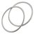 David Yurman Inside-Out Cable Bracelet Set of 2 – Sterling Silver, Discontinued, Brand New For Sale