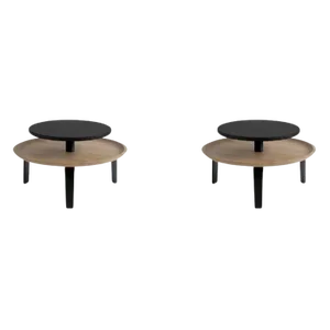 Secreto 85 Coffee Tables by Colé Italia, Set of 2