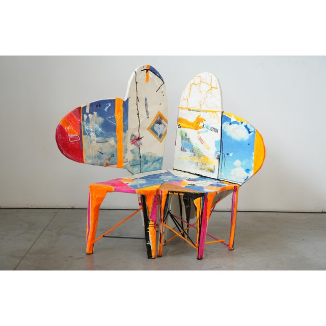 Sculptural Modular Chairs by Guido Coletti, 1995, Set of 2 For Sale - Image 13 of 13