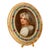 Grand Tour Antique Italian Micro Mosaic Miniature Portrait Painting Porcelain Guido Reni, 1895 For Sale - Image 3 of 18
