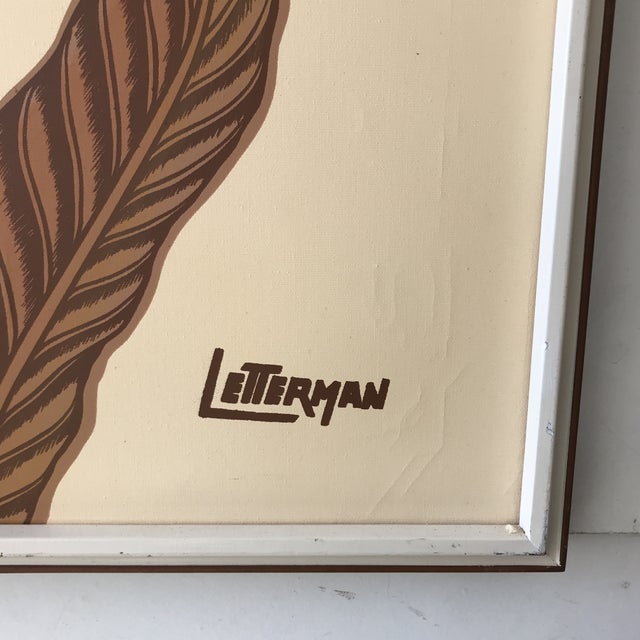 Vintage Birds of Paradise Painting by Letterman Chairish