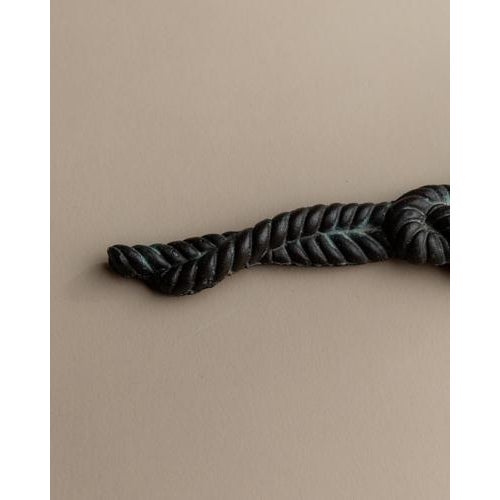 Metal Vintage Rope and Knot Bottle Opener in Brass, Italy, 1960s For Sale - Image 7 of 11