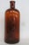 Amber Glass Apothecary Bottle 500 Mils Embossed Pharmacy Medicinal Vessel 4492b For Sale - Image 9 of 10