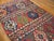 Tribal 1870s Multicolor Diamond Tribal Antique Caucasian Kuba Kilim 6' X 11'4" Flatweave Wool Carpet For Sale - Image 3 of 5