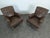 Vintage Leather Club Chairs, Set of 2 For Sale - Image 3 of 7