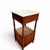 Louis XVI French Nightstand with White Marble Top, 1940s For Sale - Image 10 of 11