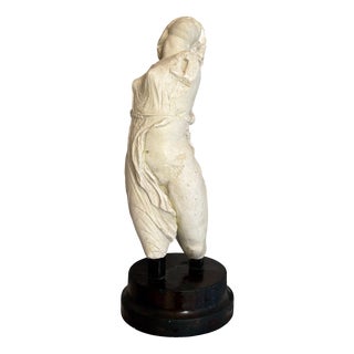 Museum Sculpture of Dancing Maenad after the Kunsthalle Kiel Original, 1930, Plaster For Sale