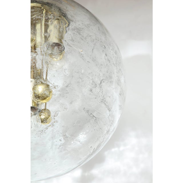 1970s Space Age Sputnik Pendant Light by Doria For Sale In New York - Image 6 of 10