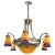 Art Deco Chandelier attributed to Muller Freres Luneville, 1920s For Sale - Image 13 of 13