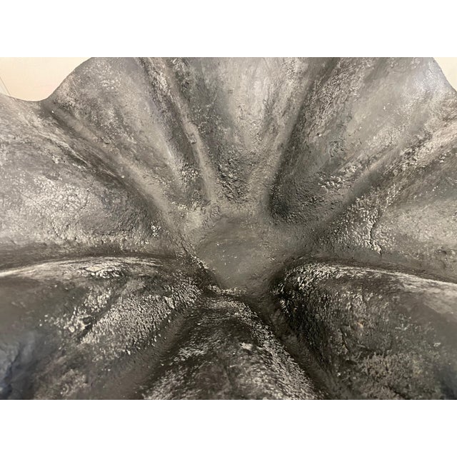 Handkerchief Design Iron Bowl in the Style of Willy Guhl For Sale - Image 12 of 16