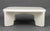 Early 21st Century Four Hands "Dante" White Concrete Coffee Table For Sale - Image 5 of 9