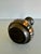 Vintage MCM Vase Brass & Copper For Sale - Image 4 of 5