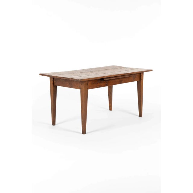 Vintage Walnut Side Table For Sale - Image 10 of 11