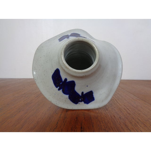 Studio Ceramic Vase from Jette Andersen, Denmark, 1960s For Sale - Image 17 of 18