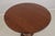 2010s Stickley Round Mission Oak High Top Pub Table For Sale - Image 5 of 15