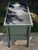 Vintage Industrial Desk in Green Metal, 1950s For Sale - Image 6 of 18