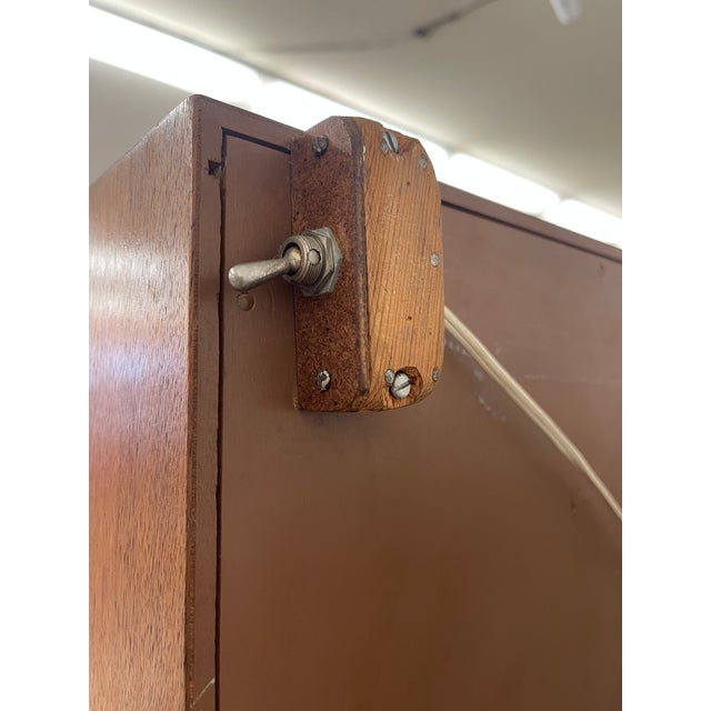 Vintage Mid Century Modern Kipp Stewart for Drexel Declaration China Cabinet Hutch. For Sale - Image 12 of 12